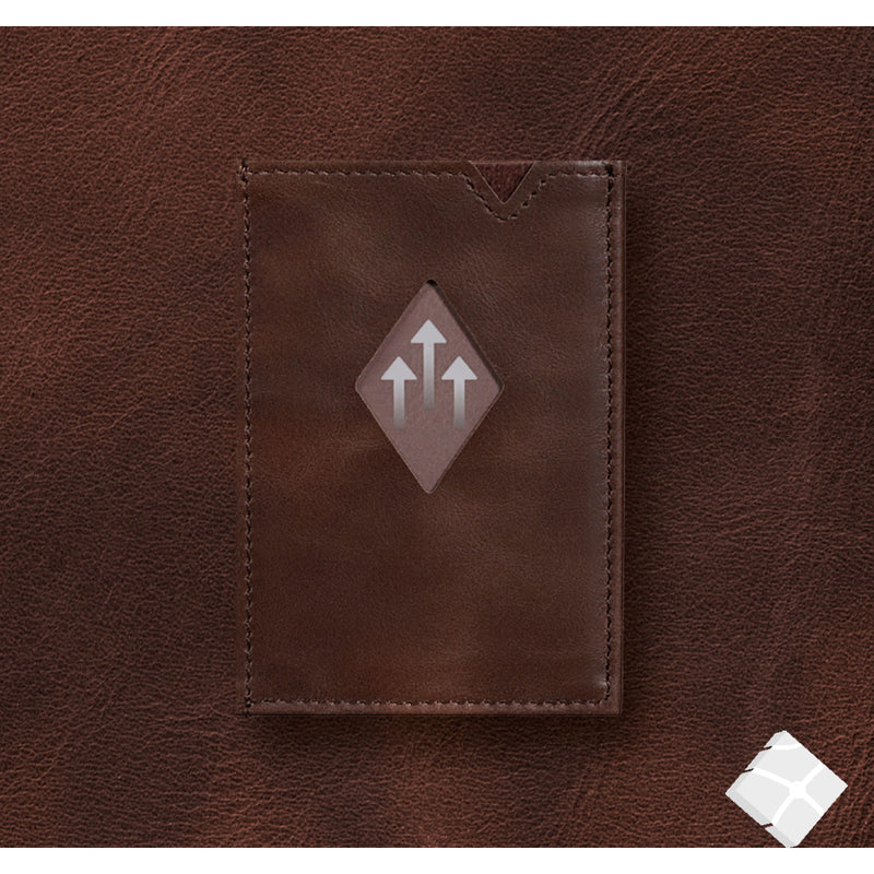 Exentri Miniwallet, haselnøtt