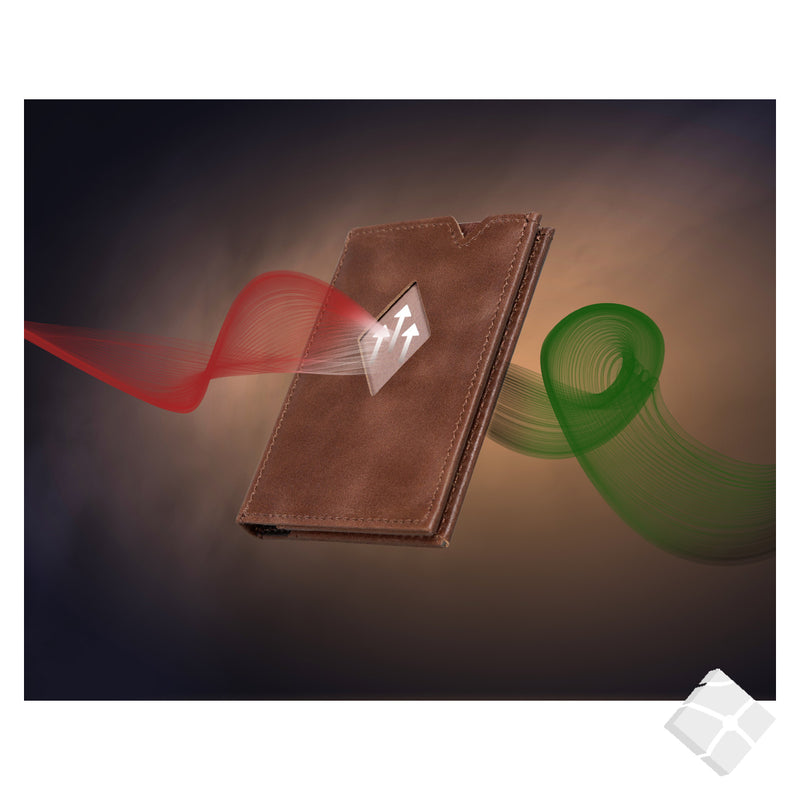 Exentri Miniwallet, haselnøtt