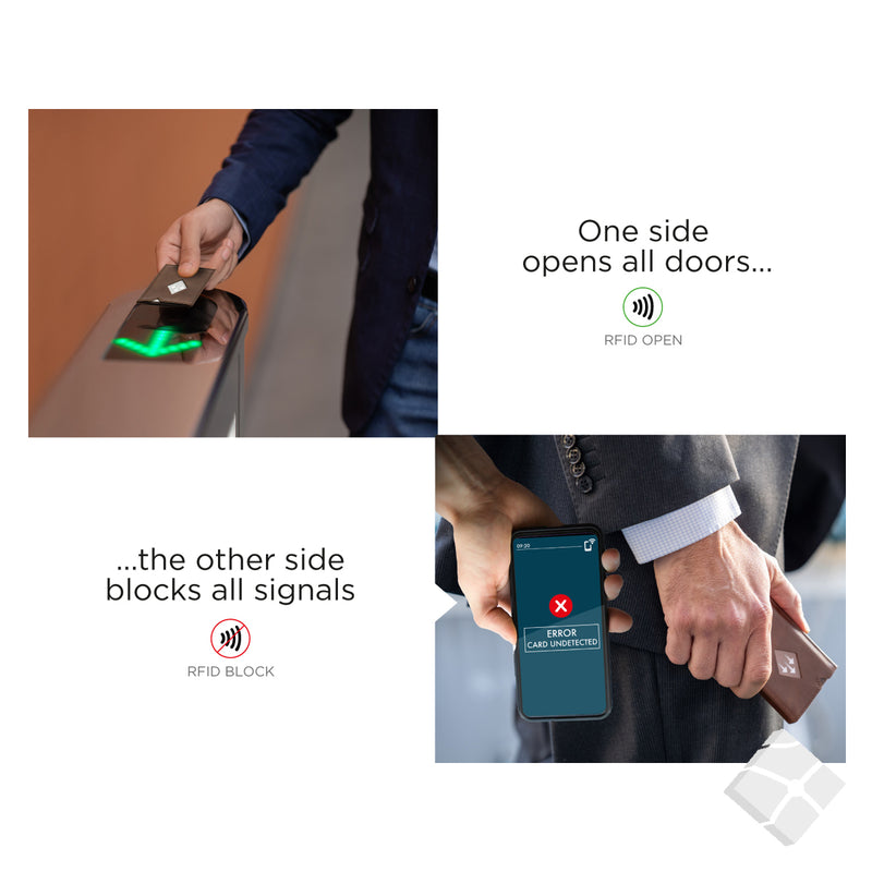 Exentri Miniwallet, haselnøtt