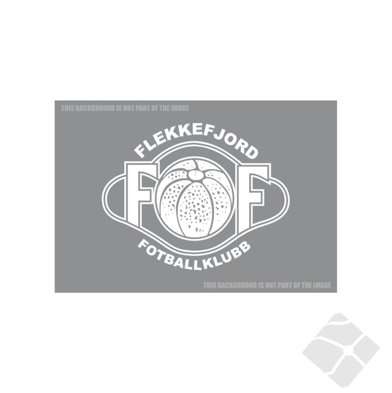 FFK bryst logo, hvit