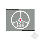 FOS logo trykk, bryst