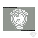 Fl. Fjord Turn logo rund, hvit