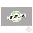 Flekkefjord Frivillig sentral, bryst logo