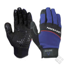 Monteringshanske Mechanics, blå/sort