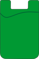 Kortholder silikon for mobil.