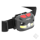 Hodelykt oppladbar HD250RS-5W, sort