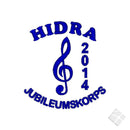 HIdra Jubilumskorps broderingslogo