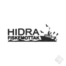 Hidra fiskemottak broderingslogo
