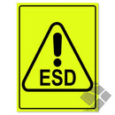 Fareskilt - ESD