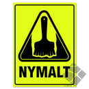 Fareskilt - Nymalt