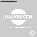Halvorsen - Tratec Halvorsen, hvit