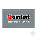 Halvorsen rør As bryst logo