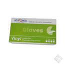 Engangshansker vinyl, upudret