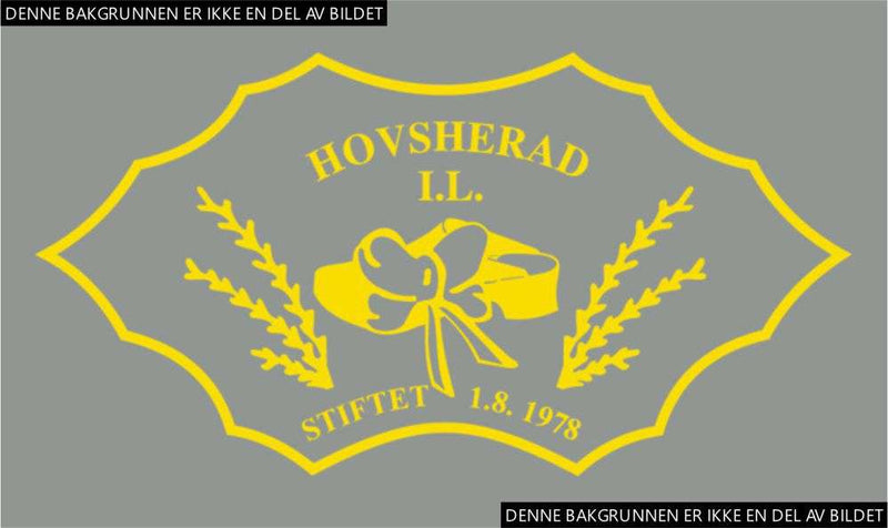 Hovsherad IL,  bryst logo, gul