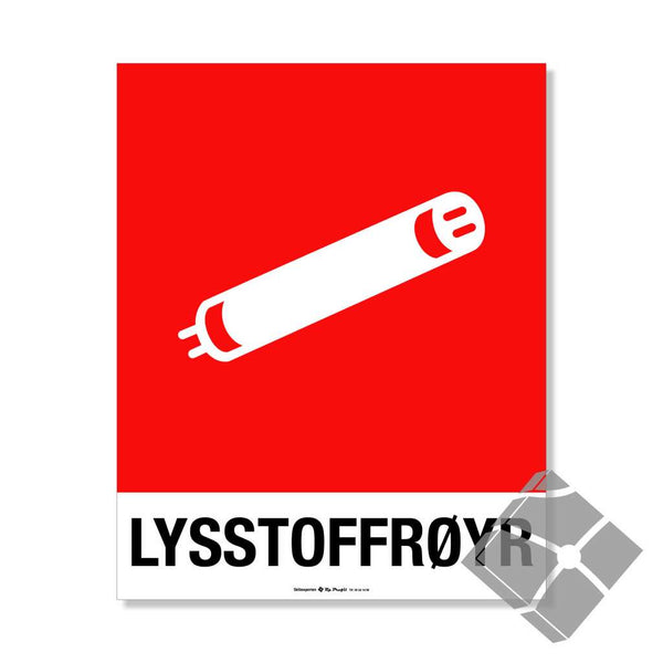 Lysstoffrør - Kildesortering