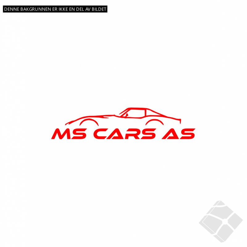 MS Cars AS, bryst logo