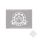 Mestermerket hvit, 60mm