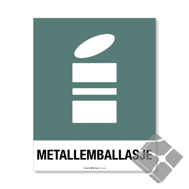 Metallemballasje - Kildesortering