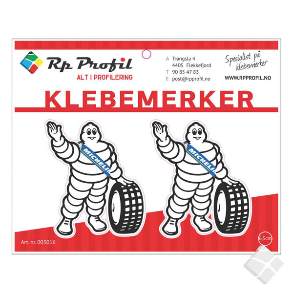 Michelin man tyre - klebemerke