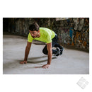 Trenings t-skjorte i unisex , safety gul