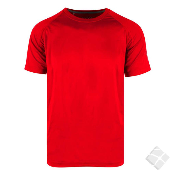 Trenings t-skjorte i unisex , rød