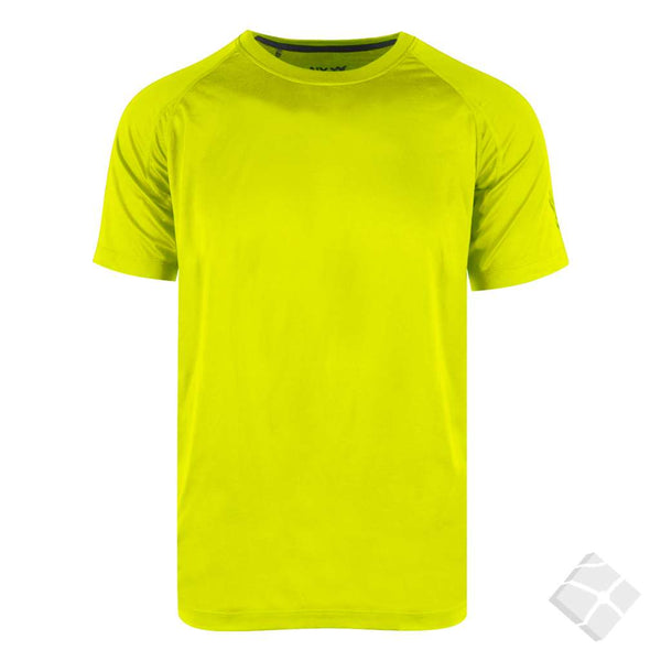 Trenings t-skjorte i unisex , safety gul