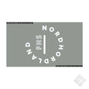 Nordhordaland FHS bryst logo, hvit