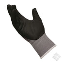 Monteringshanske Superflex pr. par, sort/grå