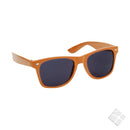 Solbrille America med logo trykk i 1 farge - Pakkepriser, orange