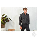 Deminskjorte - Jeans stitch, sort demin