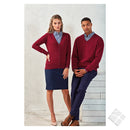 Cardigan lady - V-hals, marine