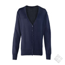 Cardigan lady - V-hals, marine