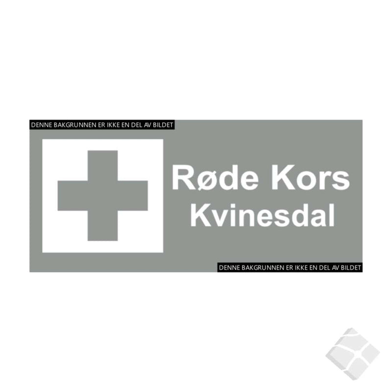 Røde Kors Kvinesdal, bryst logo