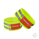 Refleksbånd med logo, safety gul