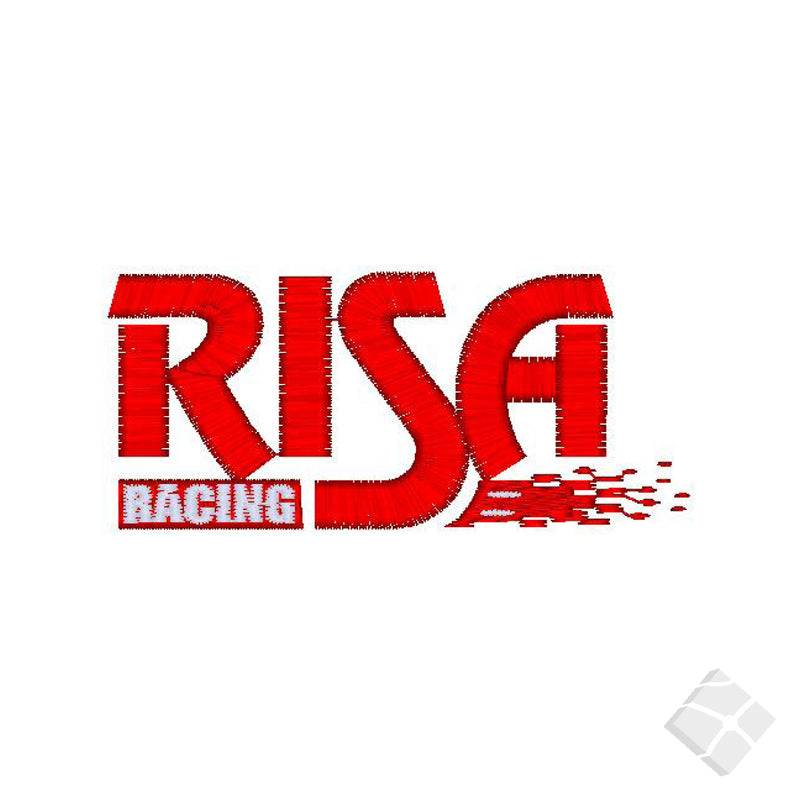 Risa Racing broderingslogo