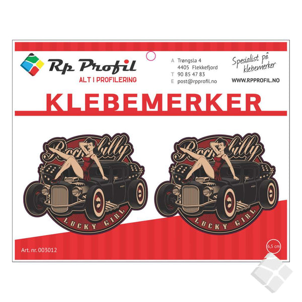 Rockabilly - klebemerke