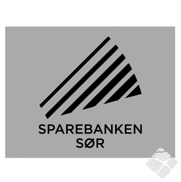 Sparebanken Sør - stor logo, sort