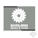 Skailand maskin & turbin, bryst logo