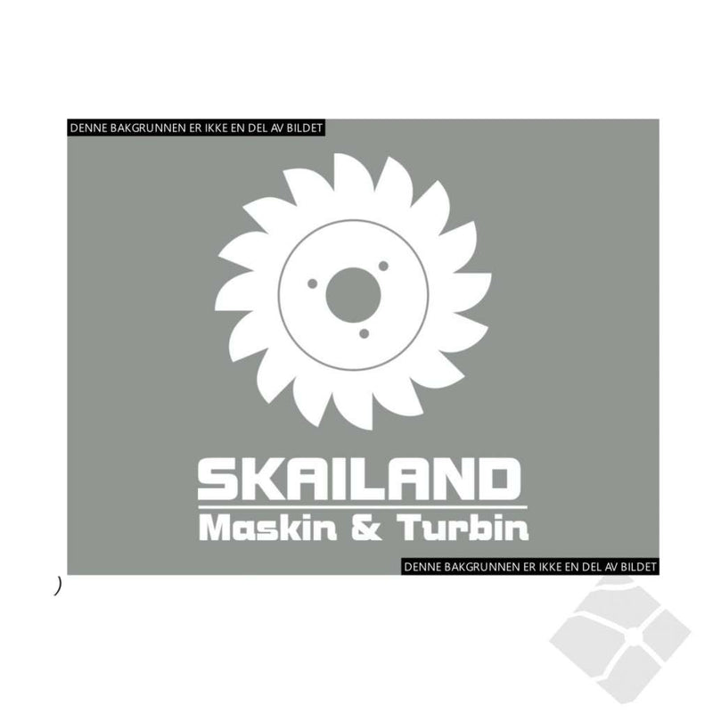 Skailand maskin & turbin, bryst logo