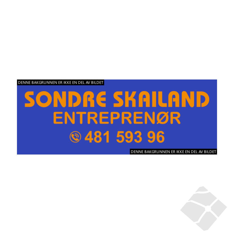 Sondre Skailand entreprenør, bryst logo