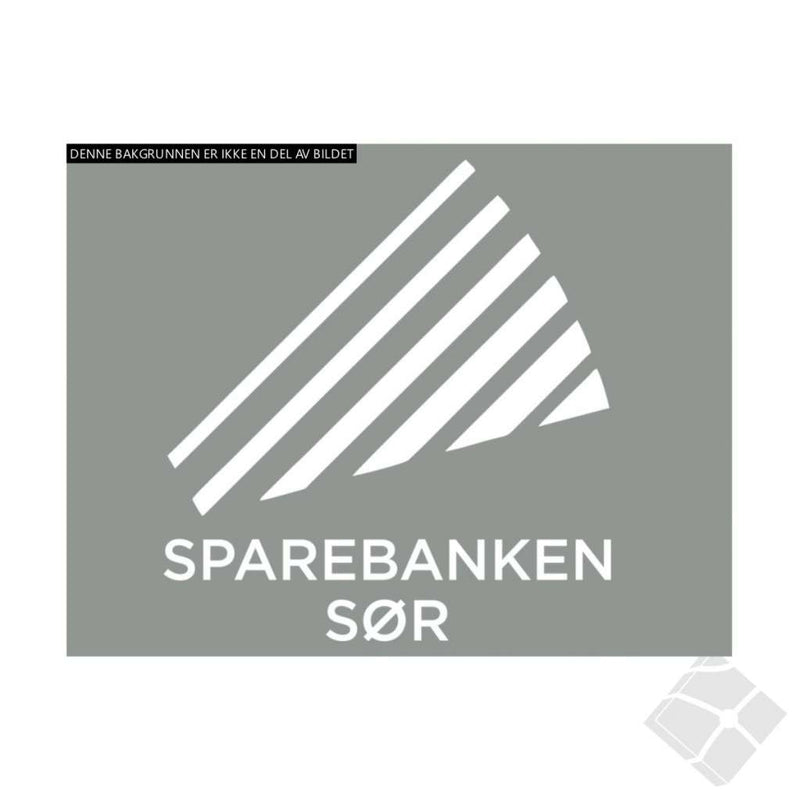Sparebank sør, stor logo, hvit