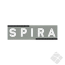 SPIRA bryst logo, hvit