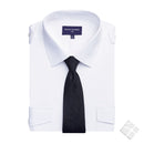 Pilot-/uniform skjorte kort arm - Olympus, hvit