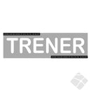 Trener rygglogo, hvit