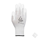 Monteringshanske PU, hvit