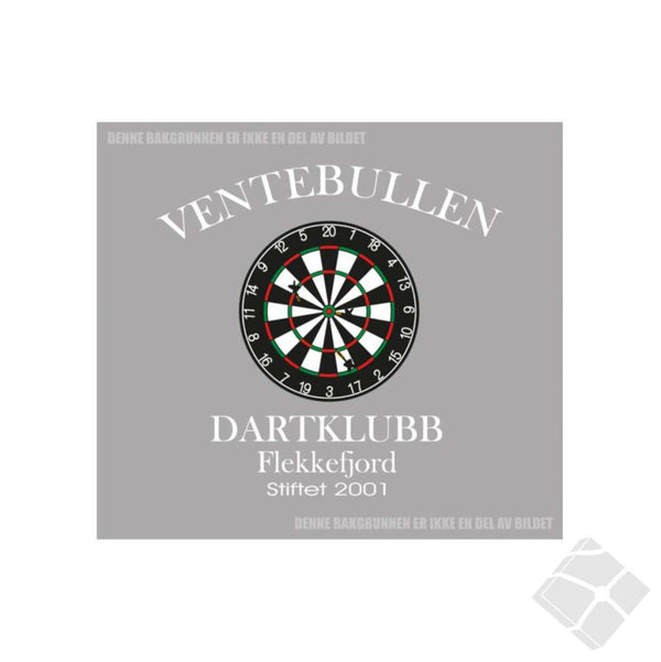 Ventebullen dartklubb, bryst logo