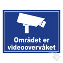 Område er  video overvåket