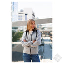 Hettejakke Katherine, sort/gråmelert